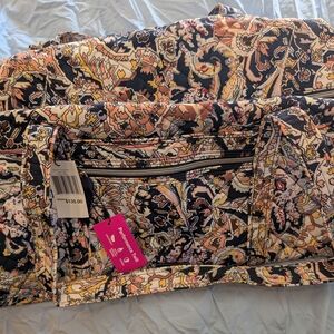Vera Bradley Duffel Bag in Tangier Paisley NWT